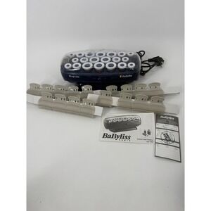 BaByliss Rapide Instant Heat Rollers Type 3020 Blue Ceramic Hair Curler Set 20pc
